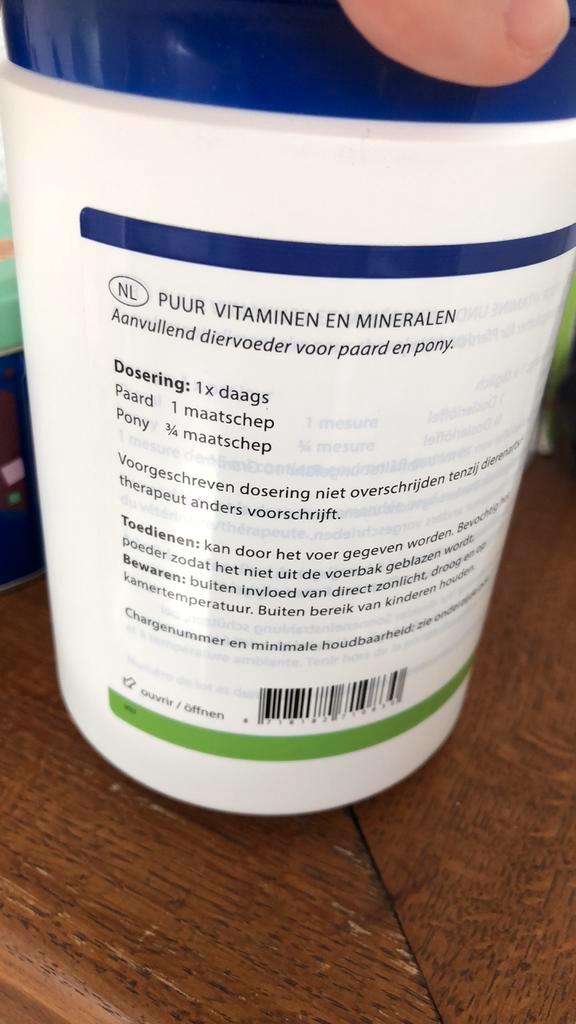 Puur Vita-Min 500 gram voor paard en hond