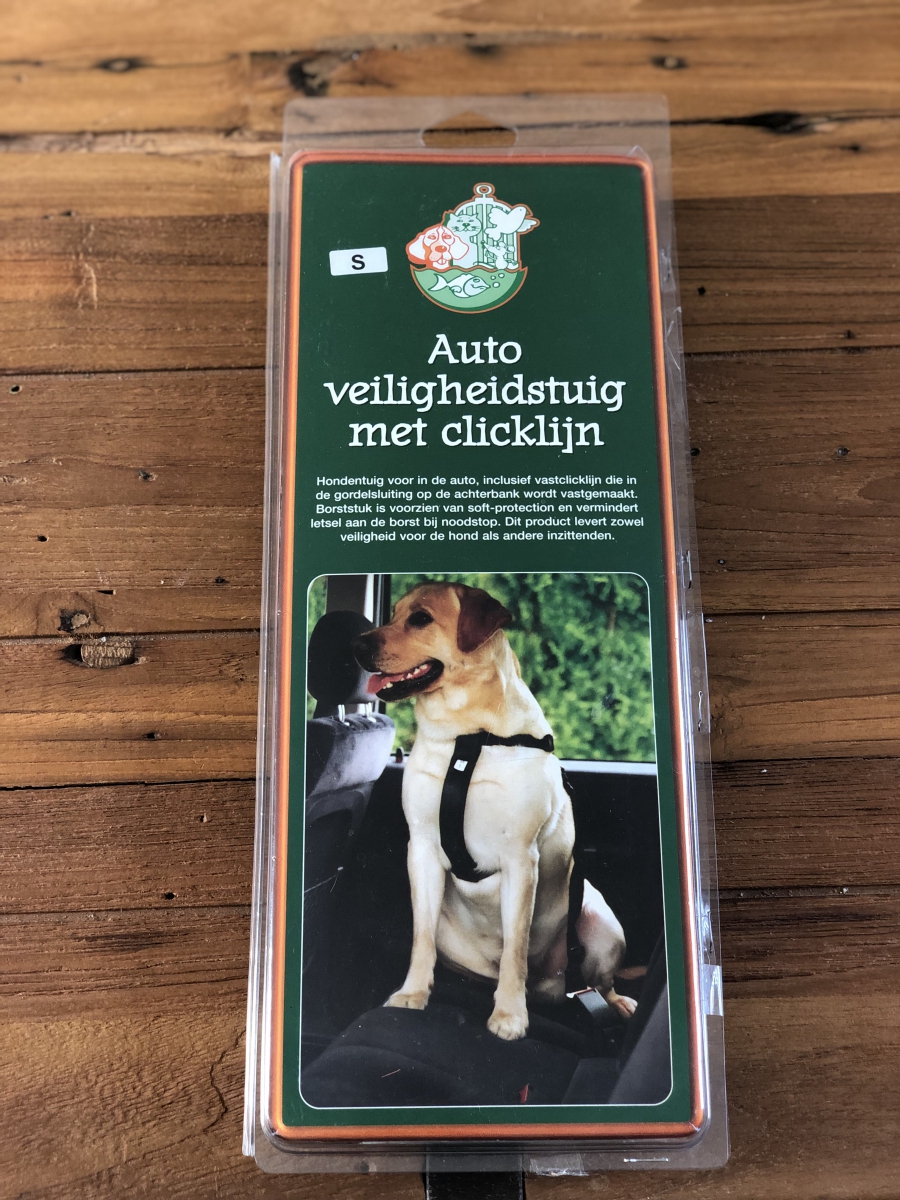 Nobby auto veiligheidstuig met clicker, autogordel