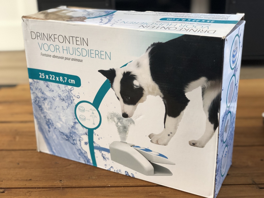Drinkfontein voor honden/katten