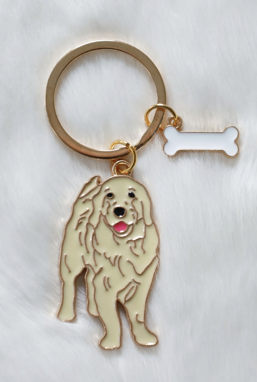 Sleutelhanger golden retriever 