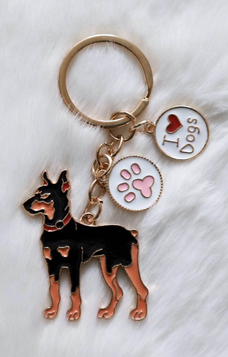Sleutelhanger dobermann