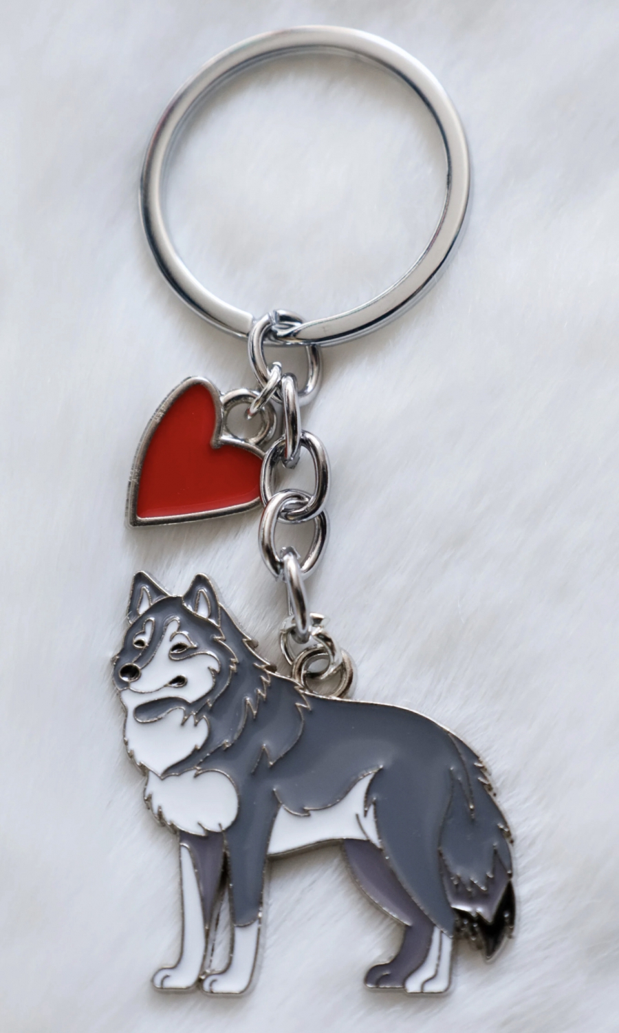 Sleutelhanger wolfshond/husky