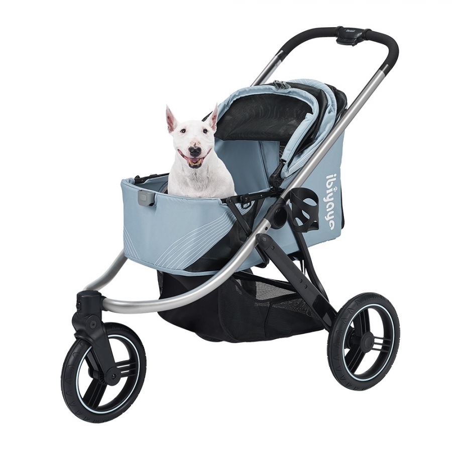 Ibiyaya - Hondenbuggy The Beast Pet Jogging Stroller Jet