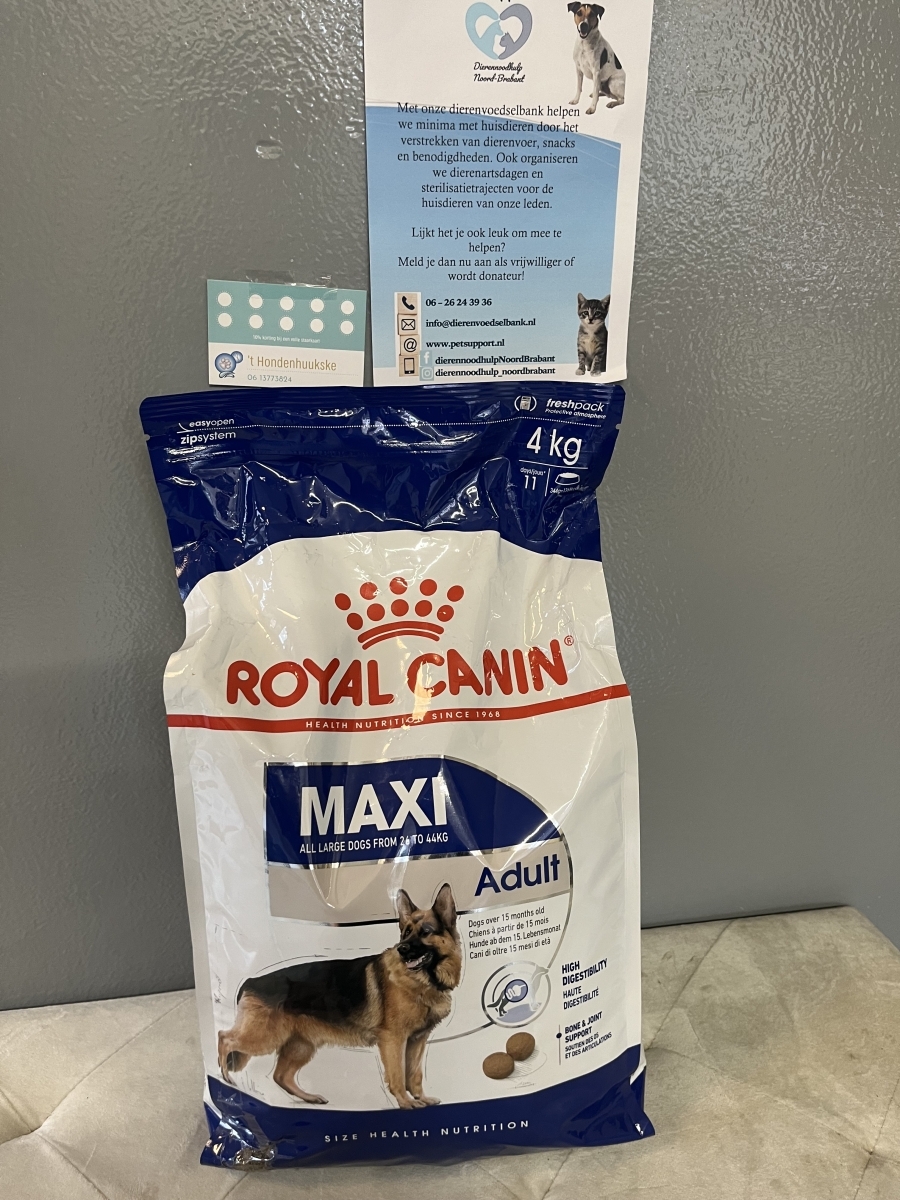 Royal Canin Maxi 4kg THT 06-2024