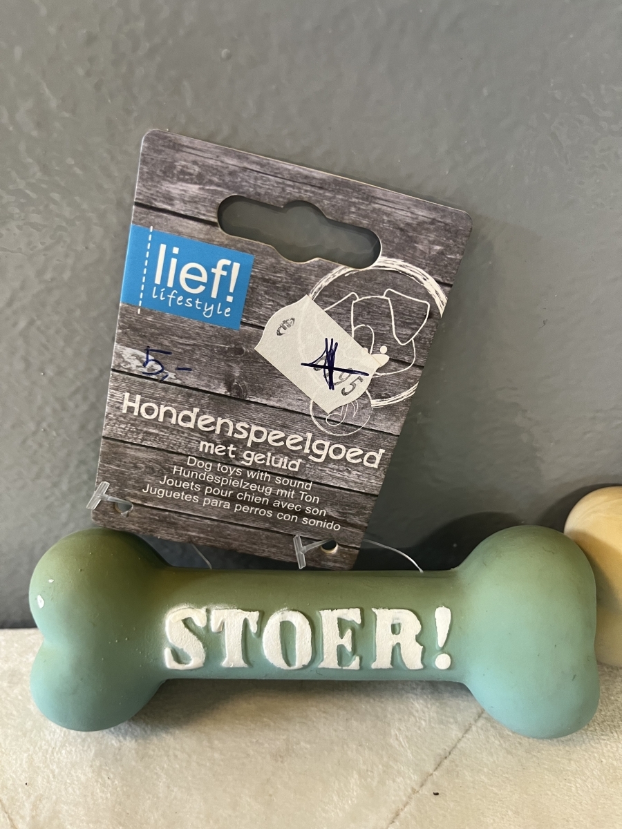Lief! Hondenbotje stoer of lief