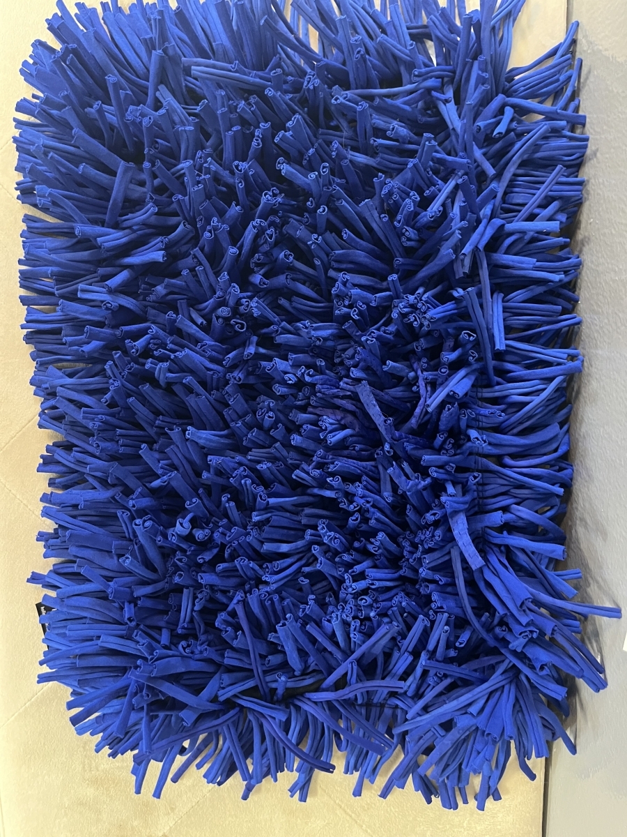 Snuffelmat blauw