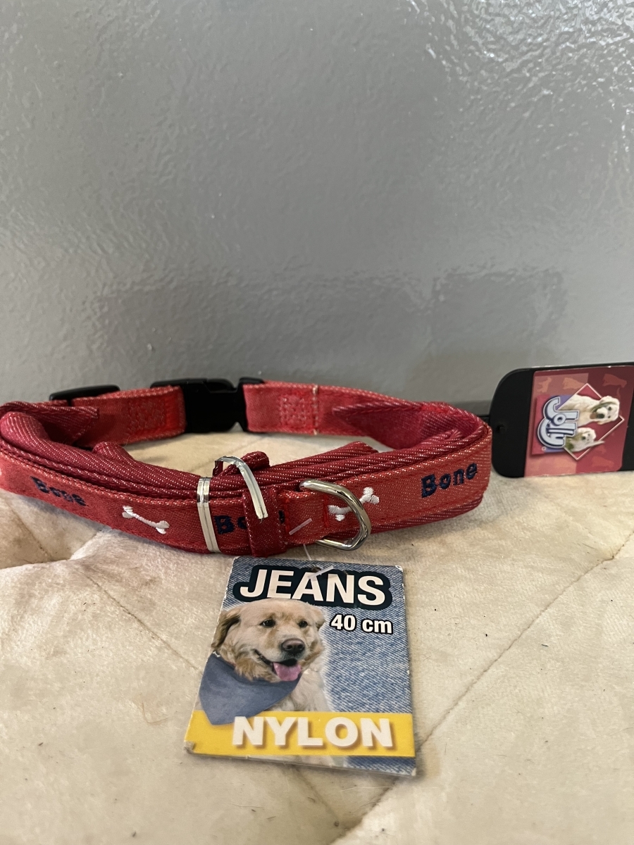 Jeans nylon halsband