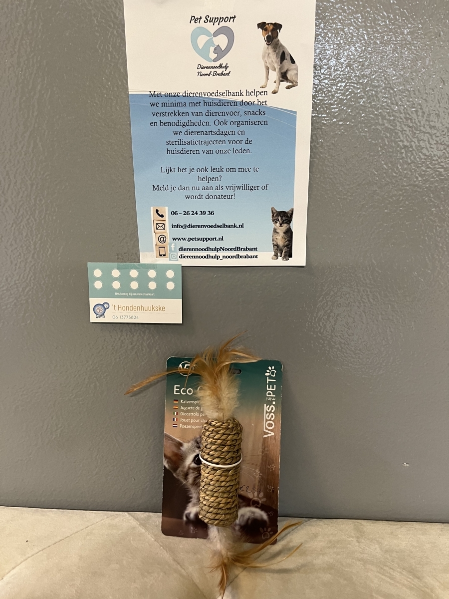 Eco cat toy
