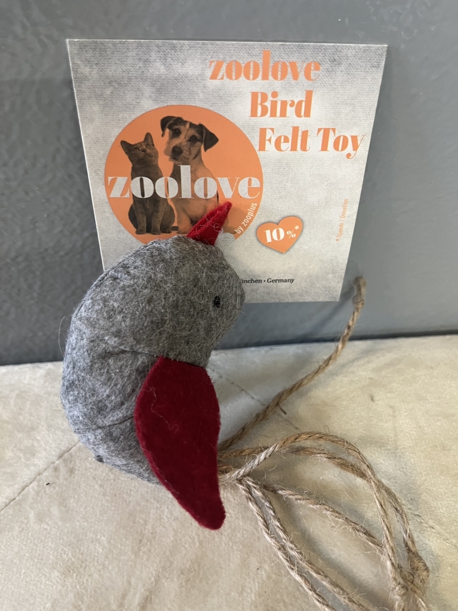 Zoolove bird felt toy