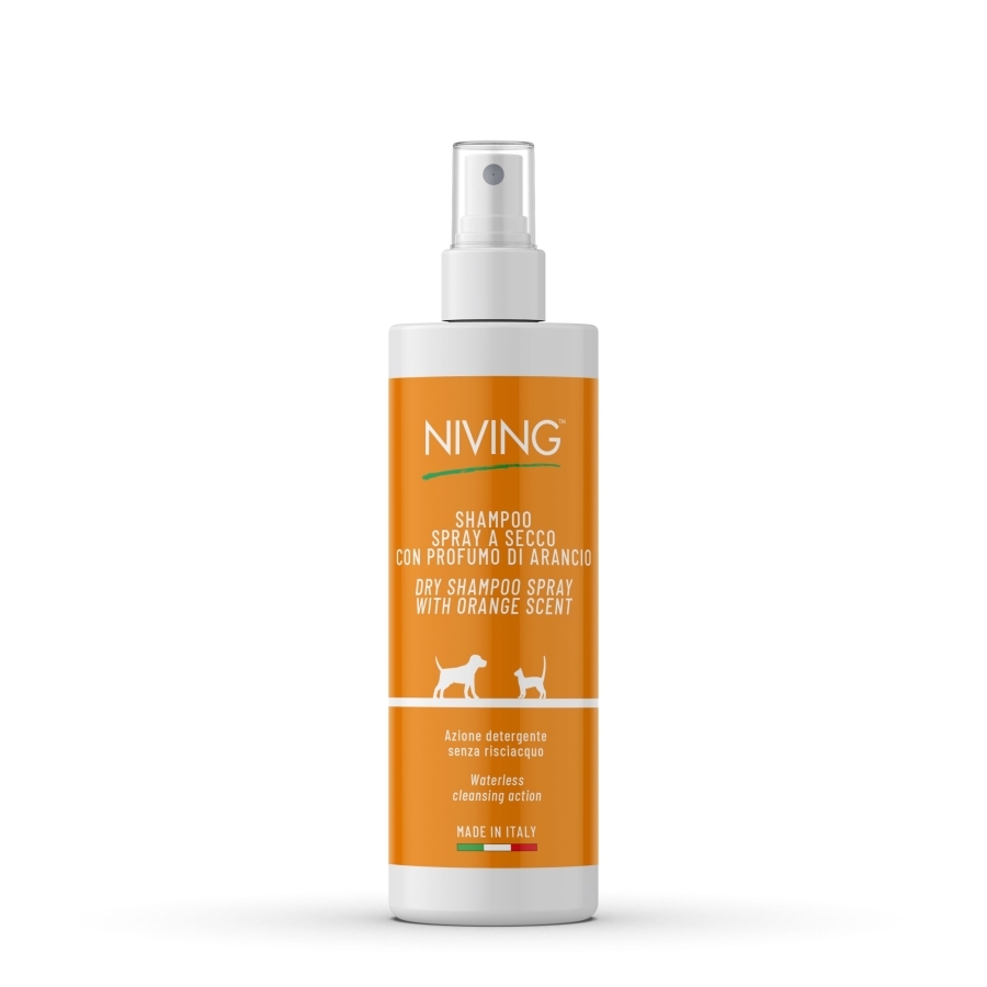 Droogshampoo met sinaasappelgeur