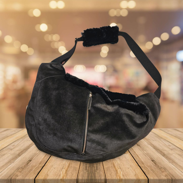 Fifi's Dog Fashion - Hondendraagtas Luno Forest Black