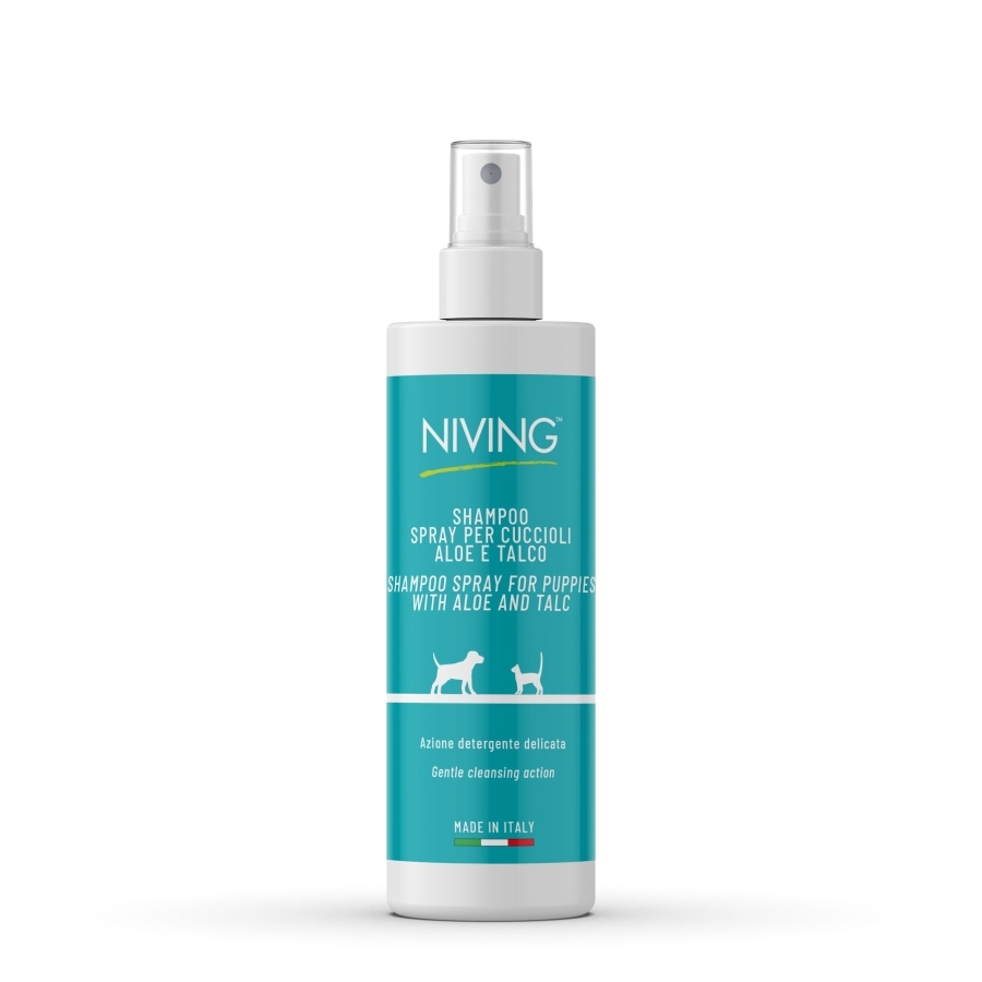 Shampoo Spray voor puppies