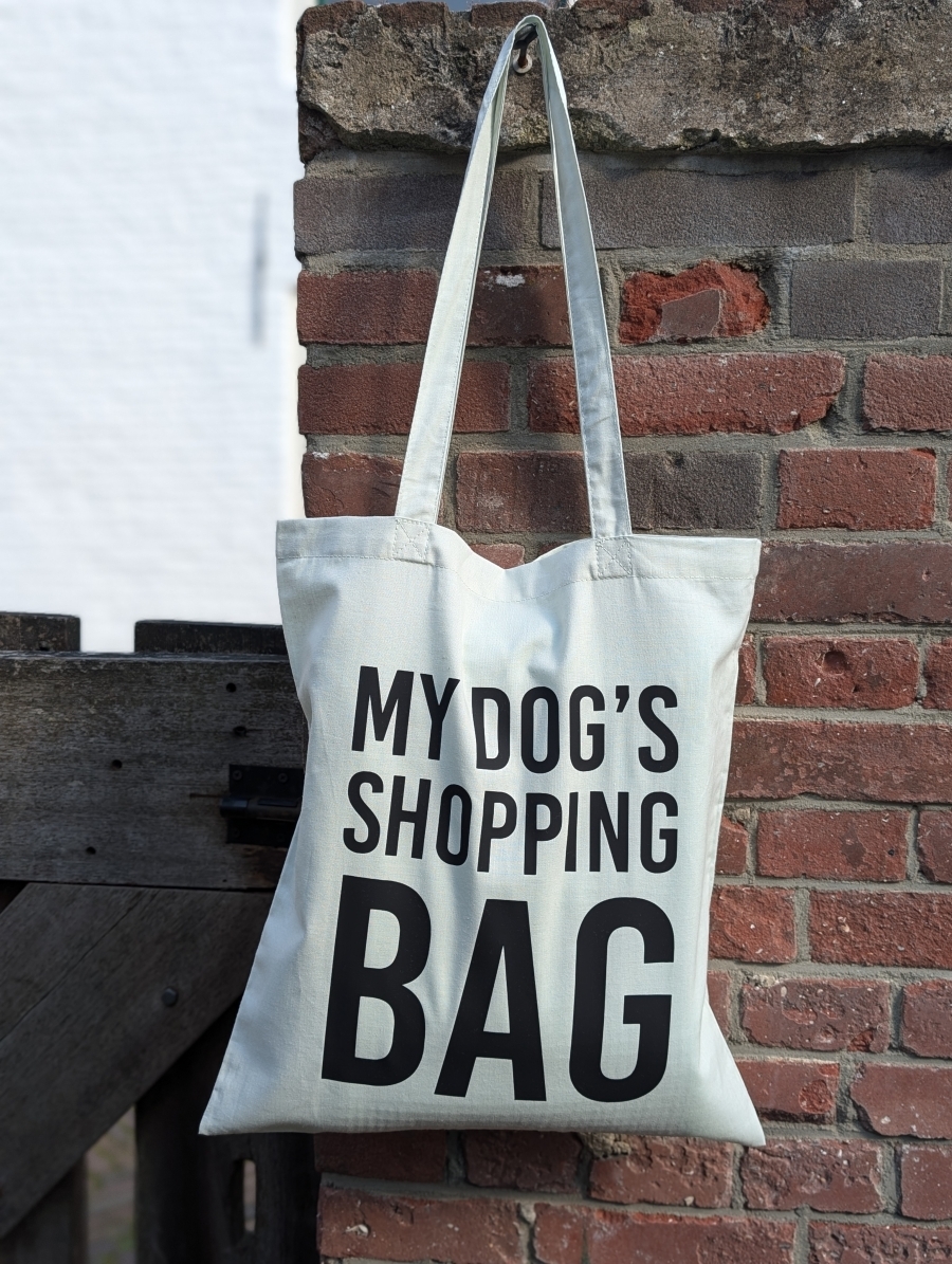 Shopping bag mintgroen