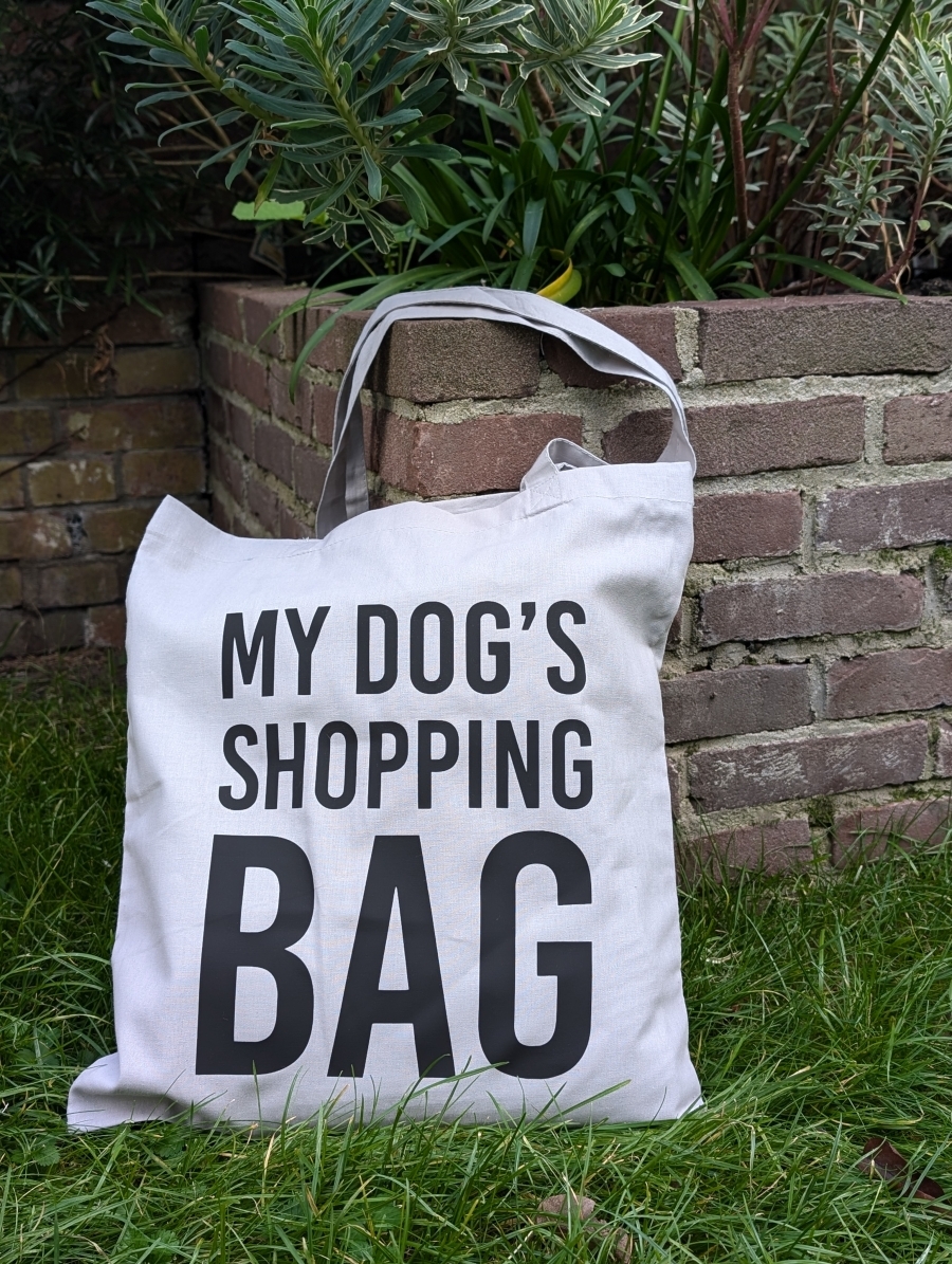 Shopping bag grijs