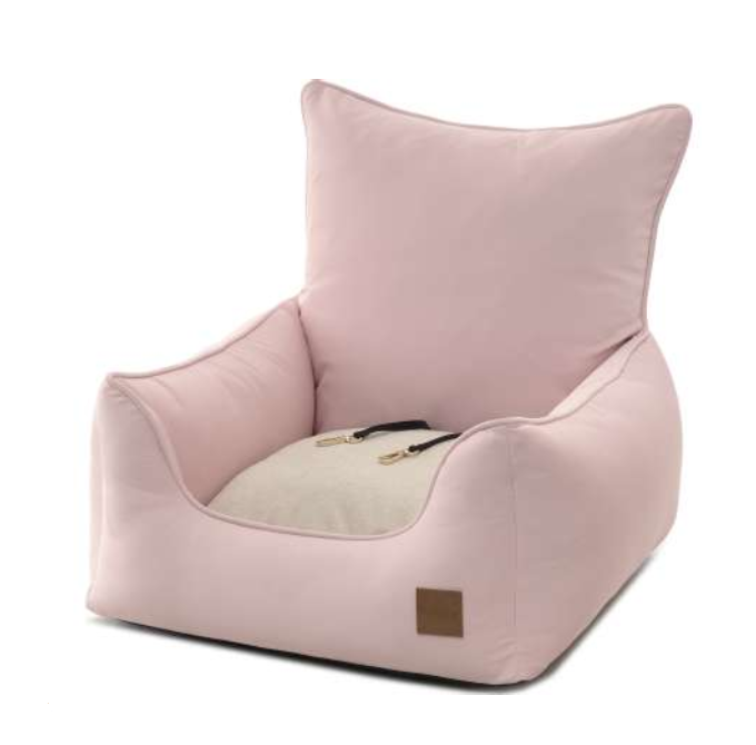 Bau Baru - Autostoel Ischia Eco skin pink & Liam Ice 