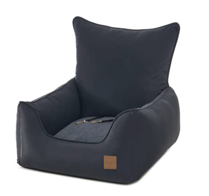 Bau Baru - Autostoel Ischia Eco skin Blue & Liam carta de zucchero 