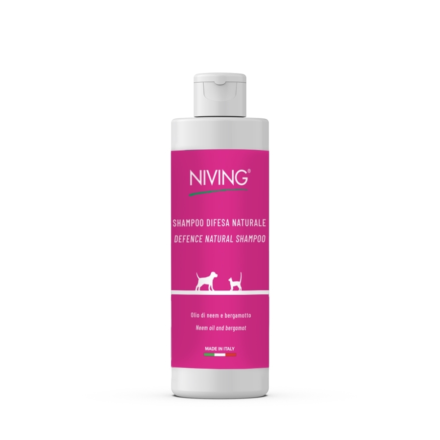Beschermende shampoo met neemolie en bergamot