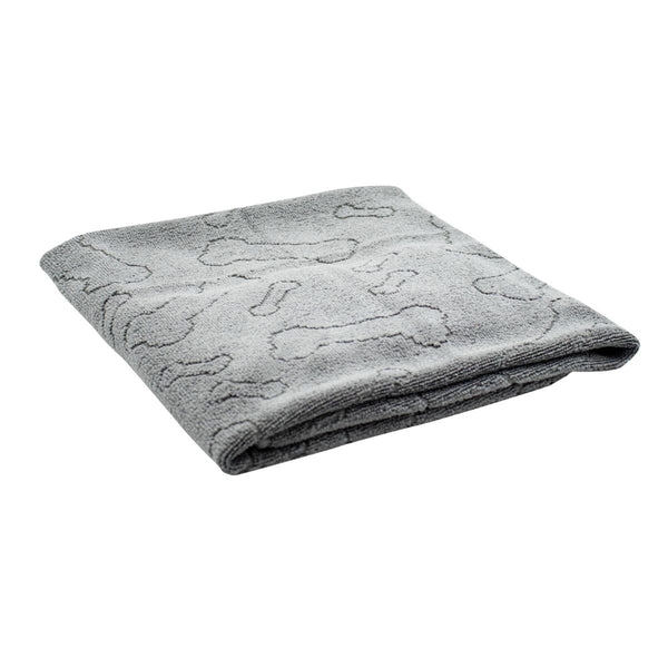 Microvezel handdoek met botpatroon
