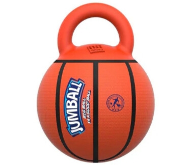 Basketbal met handvat