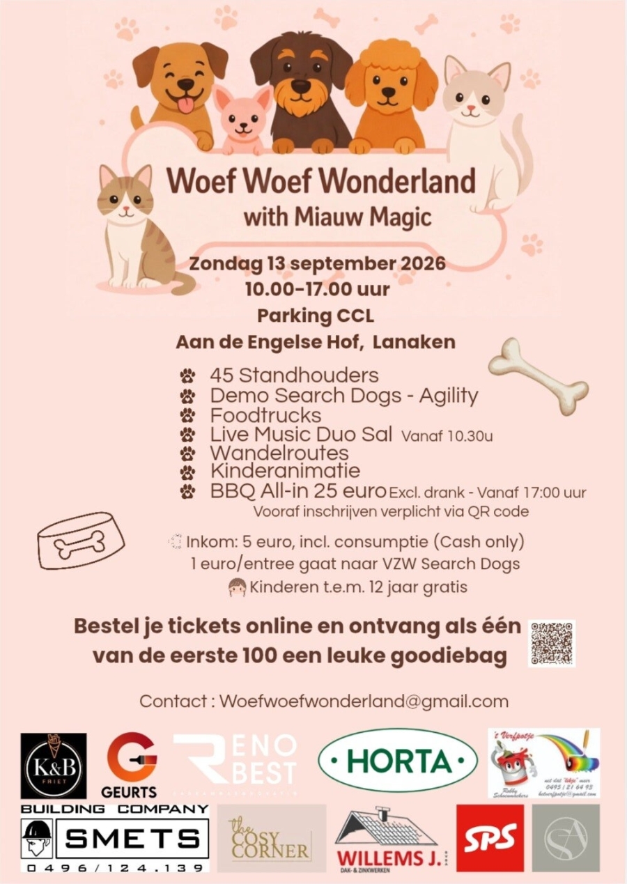 Woef Woef Wonderland with Miauw Magic 