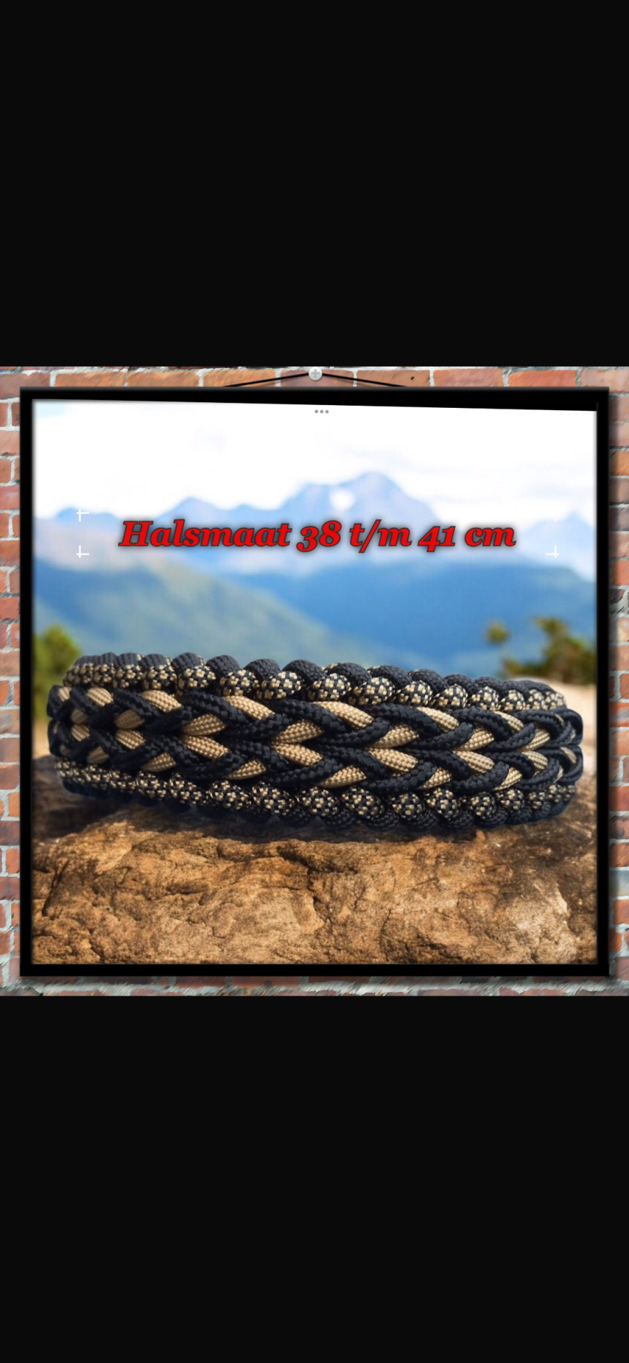 Halsband verstelbaar 