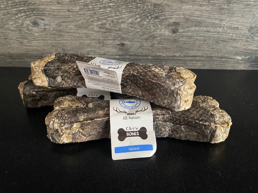 Zalm chew bone