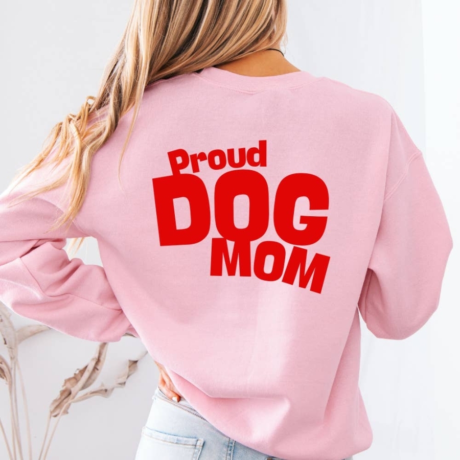 Molly's Sweater Proud Dog  Mom 